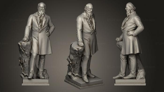Statues of famous people (Jahn Memorial, STKC_0187) 3D models for cnc